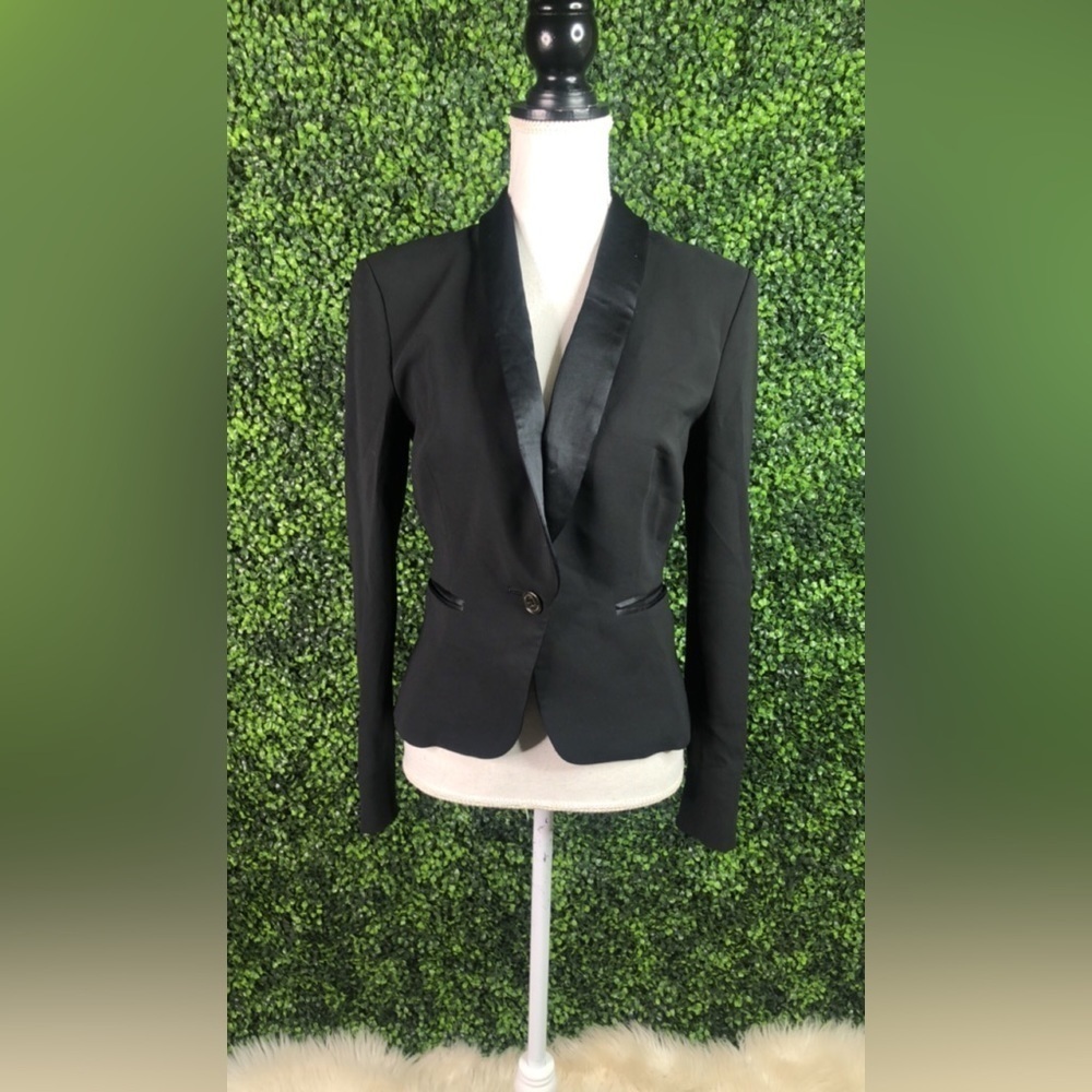 Burberry silk blend blazer
